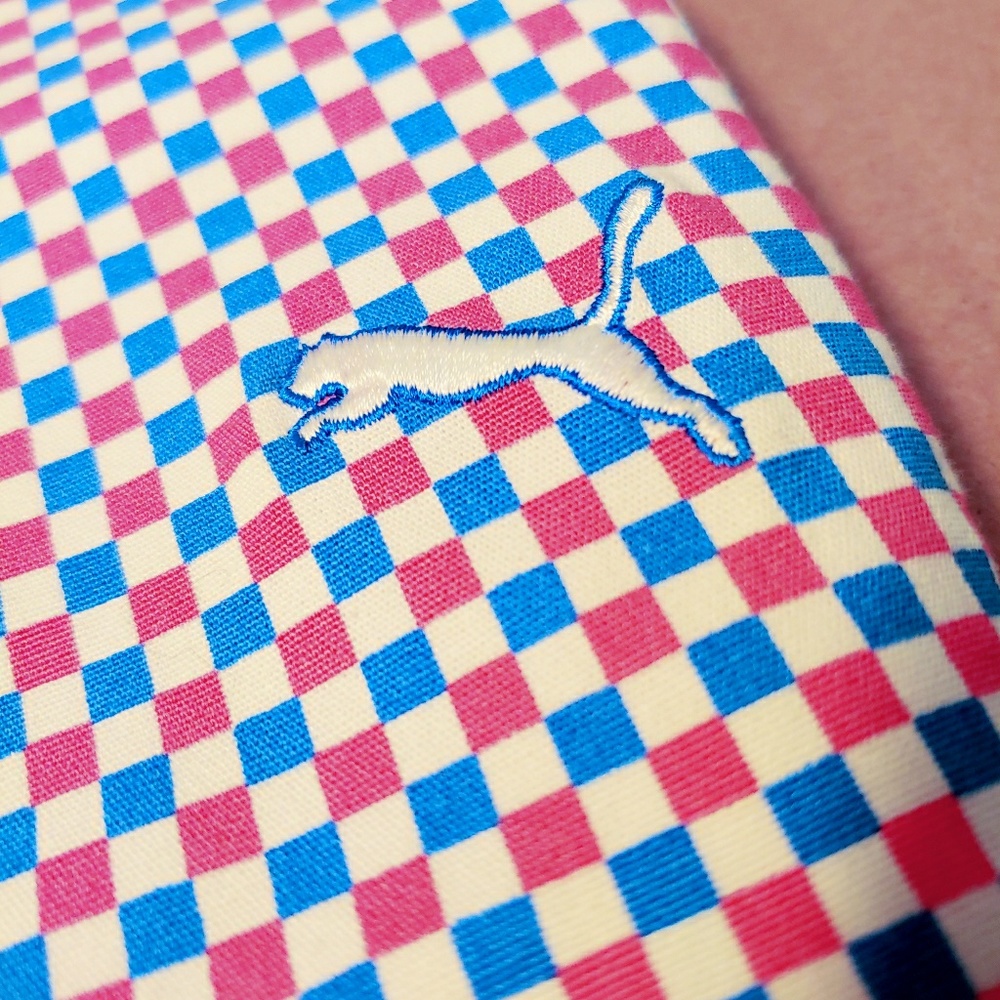 Puma Checkered Bermuda Shorts - Picture 2 of 7